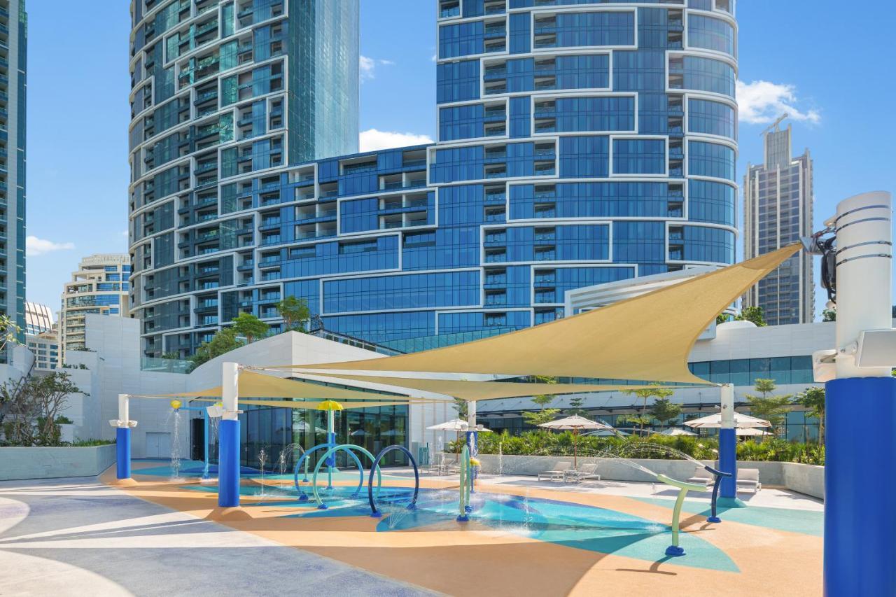 Address Beach Resort Dubai Exterior photo Children's playground at the complex